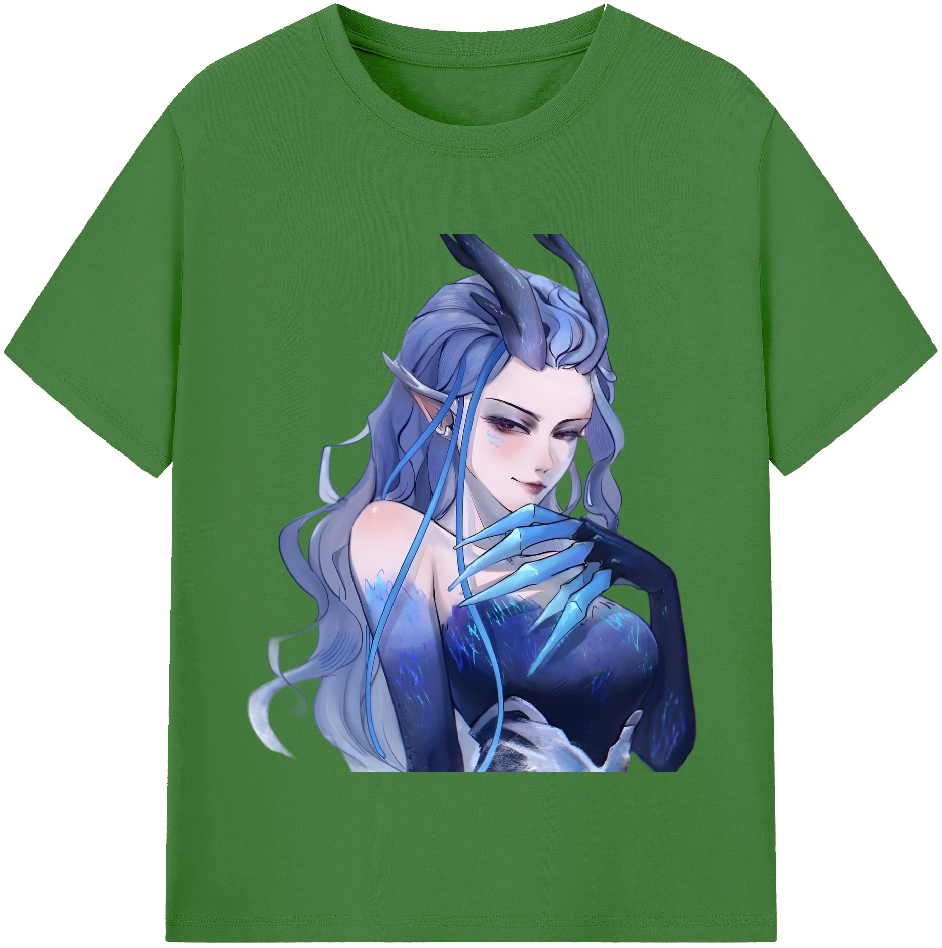 （画像用） Ne Zha 2 ナタ 魔童の大暴れ レディースカジュアルプリントTシャツ（綿100％）